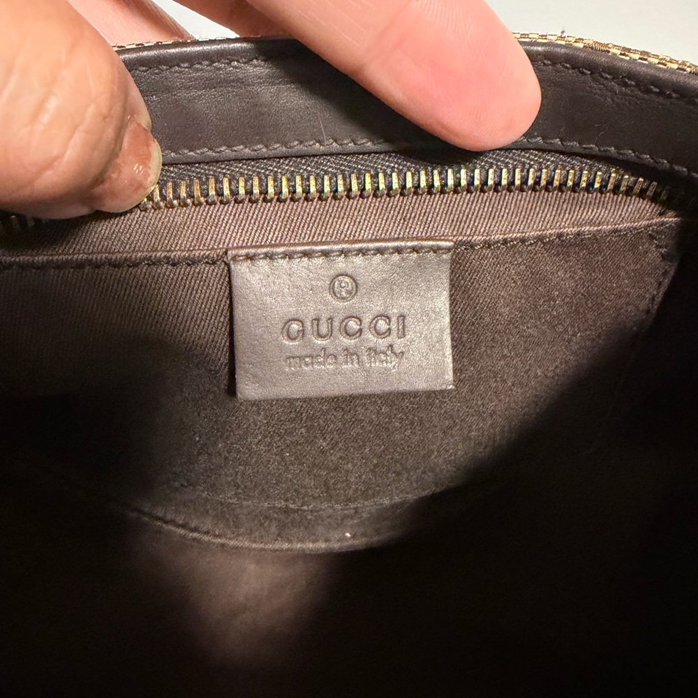 Gucci Tan and Brown Shoulder Bag - Picture 7 of 9